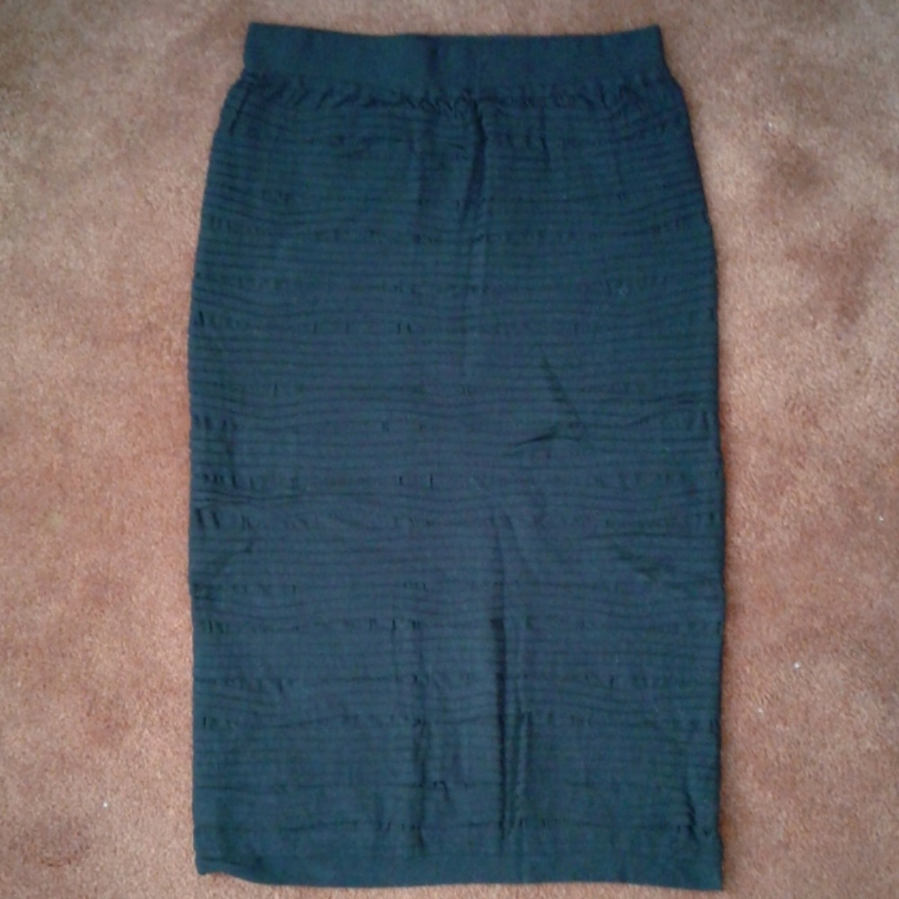 New in bag  black Pencil spandex skirt